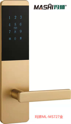 玛狮ML-MS727金密码蓝牙酒店，公寓锁