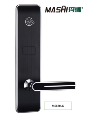 轻奢款玛狮 MS880LG 酒店锁 耐用稳定易安装